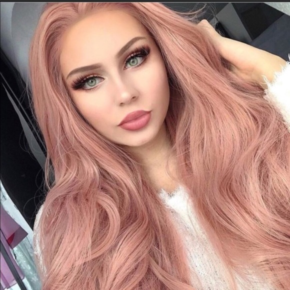 independent Accessories - WAVY,SHRIMP PINK, LACE FRONT WIG